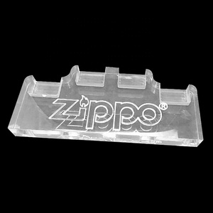Estuche de exhibición para soporte de encendedor <span class=keywords><strong>Zippo</strong></span>, caja de acrílico transparente, cubierta de almacenamiento de protección protegida, colecciones - Product Image 1