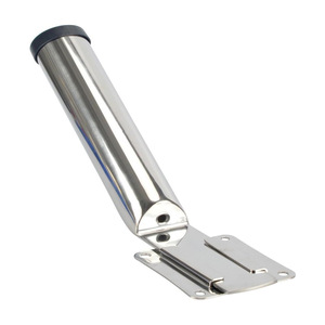 Stainless Steel Fishing Rod Holder With Fixed Base For Boat And <b>Yacht</b> Use - Product Image 1