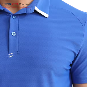 Polos lisos al por mayor con impresión de logotipo personalizado y bordado en colores dulces y lujosos - Product Image 4