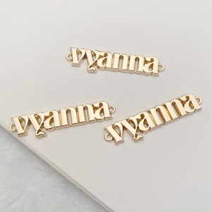 ป้ายโลโก้โลหะสั่งทำคุณภาพสูง พร้อมชื่อแบรนด์เสื้อผ้า โลโก้ฮิญาบ สำหรับป้ายติดเสื้อผ้า - Product Image 3