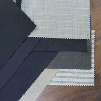 Tissu de costume à carreaux en laine et polyester 100 %, toucher doux, fin et luxueux, pour costumes de haute couture, tenues de club et uniformes de personnel