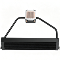 Refroidisseur liquide pour serveur COOLLEO CS-4677-W20 2U, TDP 500W, pour boîtier d'ordinateur Intel LGA1700, refroidissement du processeur