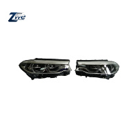 Faro Delantero LED Adaptativo Premium de Alta Gama para BMW Serie 5 G30 G38 2017-2020 OEM 63117214961 63117214962, Conexión Directa, Sin Codificación