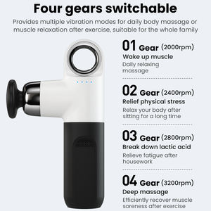 <span class=keywords><strong>Belen</strong></span> Private Label 2000mAh Mini pistola de masaje sin escobillas potente percusión tejido profundo Fascia cuerpo músculo alivio 6mm para el dolor - Product Image 6