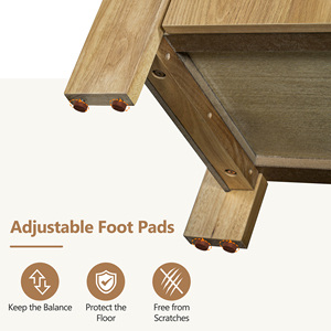 Phong Cách Bắc Âu 4-Cửa Gỗ Sideboard Tự Chọn Tủ Phòng Ăn & Đồ Nội Thất Nhà Bếp Với Lưu Trữ Cho Phòng Khách & Phòng Ăn - Product Image 5