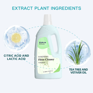 Nhãn Hiệu Riêng 800Ml Sàn Sạch Chất Lỏng Chất Tẩy Rửa Sả Tùy Chỉnh Khử Trùng Sàn Sạch Hơn Cho Gạch Và Sàn Gỗ - Product Image 2