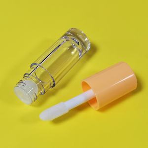 Recyclable 7ml Lip Oil Liquid Concealer Lip Gloss Containers Big Wand Fat Applicator Lipgloss Tubes Made of Plastic for <b>Blush</b> - Product Image 1