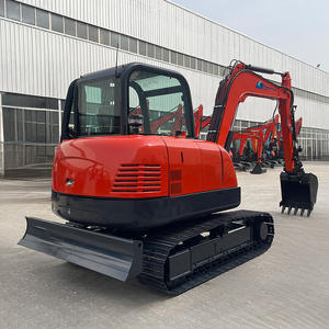 China <span class=keywords><strong>6</strong></span> Ton Graafmachine Yanmar Motor Constructie En Landbouw Grote Cabine Rupsgraafmachine - Product Image 2