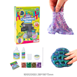 New Arrival DIY Chameleon <b>Slime</b> Colorful Accessories DIY Crystal Putty in Color Box Relief Stress - Product Image 2