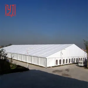 20m 30m宽透明跨度豪华派对帐篷户外大型活动帐篷200 300 500人婚礼帐篷