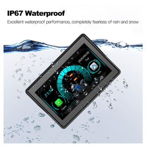 Moto Carplay Étanche 5 Pouces WiFi Sans Fil Android-Auto Moniteur Dash Cam GPS Navigation TPMS - Product Image 2