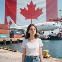 Agent de logistique et de transport de fret, service de livraison express Canada FBA, consolidation d'expéditions, export