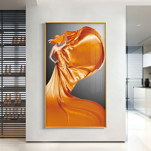 Personalizza abiti rossi Pretty girl figura moderna dipinti <span class=keywords><strong>su</strong></span> <span class=keywords><strong>tela</strong></span> Wall Art girl pittura a olio <span class=keywords><strong>su</strong></span> <span class=keywords><strong>tela</strong></span> per Hotel - Product Image 4