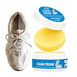 Crema Limpiadora para Zapatos de Cuero Blanco, Kit de Cuidado de Calzado - Product Image 1