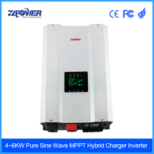 Système solaire hybride hors réseau 10 kW monophasé 10000 watts à onde sinusoïdale pure avec contrôleur MPPT - Product Image 2
