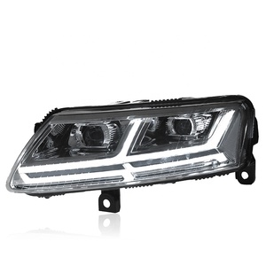 Nouveau phare avec double lentille adapté à la course diurne LED pour <span class=keywords><strong>chevaux</strong></span> de course, température de couleur 8000k, pour <span class=keywords><strong>Audi</strong></span> <span class=keywords><strong>A6</strong></span> 05-11 - Product Image 1