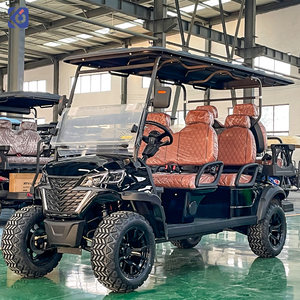 Voiturette de <span class=keywords><strong>golf</strong></span> CAMP neuve de luxe pour 6 passagers, homologuée pour la route, batterie 72V, Club Car - Product Image 6