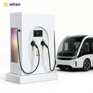 เครื่องชาร์จรถยนต์ไฟฟ้าแบบออลอินวัน Wiren พร้อมแบตเตอรี่ในตัว 2 หัวชาร์จกระแสตรงแบบเร็ว สำหรับใช้งานเชิงพาณิชย์และสำหรับยานพาหนะจำนวนมาก - Product Image 1