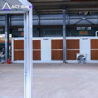 Système de minage Zcash en conteneur de 40 pieds abordable pour 180 mineurs Z15 Pro Equihash, 151,2 MSol, 500,4 kW, profit net quotidien de 4629 USD
