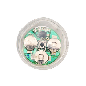 Đèn Led Nút Bấm Mini Chống Nước Bán Chạy 2022 Mô-đun Chip Máy Ghi Âm Âm Thanh Âm Nhạc Có Túi Nhựa Đựng Quần Áo - Product Image 1