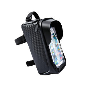 Bolsa elegante para manillar de bicicleta, alforja para pantalla táctil, soporte para teléfono - Product Image 1