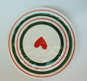Modern Hand-Painted Porcelain <strong>Dinnerware</strong> <strong>Set</strong> - Colorful Line Design Plates Bowls Cups <strong>for</strong> Home Restaurant Cafe Use - Product Image 3