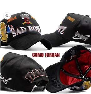2025 trong kho ban đầu satin lót bóng chày Mũ da lộn màu đen vành Visor thoáng khí một khung gorras Dandy Mũ ảo thuật gia - Product Image 3