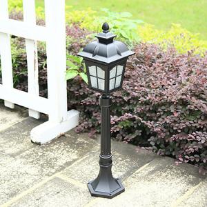 Lampadaire d'extérieur Lampe étanche Design classique Lampe noire Aluminium Poteau de jardin Lampe pilier - Product Image 2