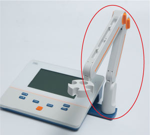 पी 100 बी 50 सेट डेटा स्टोरेज पीएच मीटर, रासायनिक/पर्यावरणीय जल विश्लेषण के लिए दोहरी टेम्प क्षतिपूर्ति निस्ट बफर पहचान के साथ - Product Image 1