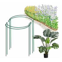 Support de plante de jardin vert en gros pour plantes en pot d'intérieur et d'extérieur, cage pour pivoine, tomate, hortensia, piquets de jardin