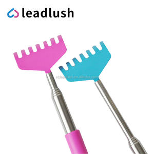 2023 Vente chaude Portable Extensible Dos Grattoir En Acier Inoxydable Télescopique Dos Grattoir - Product Image 4