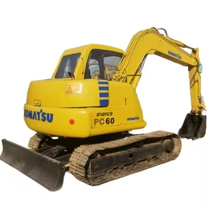 รถขุดตีนตะขาบ Komatsu PC60-7 มือสอง ขนาด 6 ตัน ปี 2016 เครื่องยนต์ดีเซล สภาพดีเยี่ยม รับประกัน 12 เดือน ที่เซี่ยงไฮ้ ประเทศจีน - Product Image 1