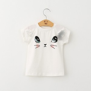 Baby <b>Clothes</b> Kids Summer Clothing Boutique Sets Girls Lace Cute <b>Cat</b> Skirt Suit of China - Product Image 3