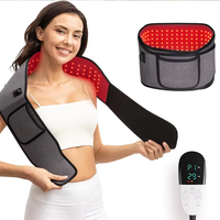 Cinturón de envoltura de terapia de luz roja portátil más vendido Cinturón de adelgazamiento de cuerpo de luz roja para uso diario