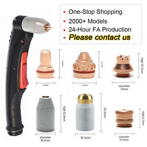 Electrodo de cobre por plasma 21-1075 21-1091 21-1096 21-1171 21-1172 para consumibles de corte por plasma de - Product Image 6