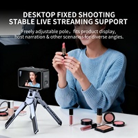 Support pliable pour tablette et téléphone en alliage d'aluminium réglable sur 6 niveaux - Support de bureau portable multifonction pour le bureau et les voyages