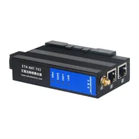 Acoplador de Red AMSAMOTION para PLC, Aislamiento Interseguimiento de Redes, Traducción de Direcciones IP, Modelo NAT de 4 Vías ETH-NAT-T03 (ABS/PVC)