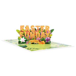 Nuova Carta d'Auguri di Pasqua con Scultura 3D in Carta, Regalo di <span class=keywords><strong>Buona</strong></span> Pasqua - Product Image 4
