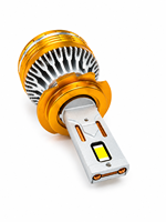 Ampoule de phare LED haute puissance 150W 12V H7, lampe de phare de voiture en aluminium doré pour ateliers de réparation automobile et grossistes Série TP-H13