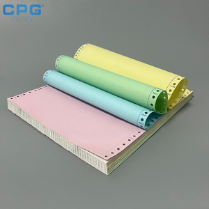 Rouleau géant de papier autocopiant de qualité supérieure 50 g/m² avec revêtement supérieur pour l'impression de livres de factures - Vente en gros usine - Product Image 1