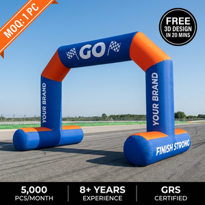 Arco Inflable Profesional CATC para Eventos de Triatlón y Ciclismo, Proveedor Confiable en Más de 60 Países, Servicio de Diseño 3D Gratuito - Product Image 1