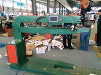 Machine manuelle de couture de boîtes en carton machine à clouer à double servo en carton