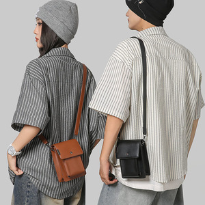Bolso de Hombro de Moda para Hombre de PU de Alta Calidad, Impermeable y Resistente al Desgaste con Cierre de Cremallera, para Uso Diario en Todas las Estaciones - Product Image 4