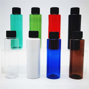 Autonomy 120ml <b>Flat</b> Shoulder <b>Screw</b> Cap Lotion Bottle With Inner Stopper Refillable Cosmetic Packaging - Product Image 2