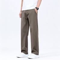 Pantalon décontracté pour hommes en gros, plusieurs couleurs, taille élastique, étiquette personnalisée, pour le quotidien et les affaires
