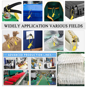 Le fibbie <span class=keywords><strong>di</strong></span> rilascio per indumenti e calzature estintori tirano il sigillo <span class=keywords><strong>di</strong></span> sicurezza <span class=keywords><strong>in</strong></span> plastica a prova <span class=keywords><strong>di</strong></span> manomissione - Product Image 5