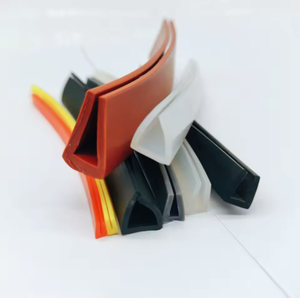 Bande d'étanchéité en caoutchouc personnalisée de haute qualité, bande d'étanchéité en forme de U/H/D/T, matériau EPDM/Silicone pour machines et construction - Product Image 6