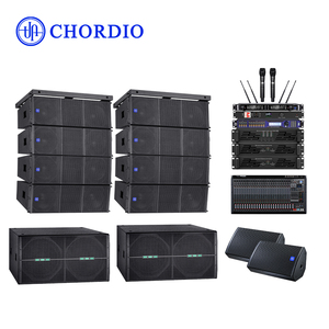 Sistema Audio PA Portatile Professionale, Subwoofer Passivo ad Alta Potenza, Sistema di Altoparlanti CHORDIO TG-212P con 2 Anni di Garanzia - Product Image 1