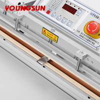 YOUNGSUN Extracteur d'aspiration d'air externe commercial formant un scellant Machine à emballer sous vide de table Emballage alimentaire Scellant sous vide