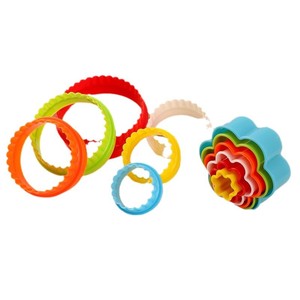 Plastic Cake Molds <b>Cookie</b> Cutters 6Pcs Heart Star Shape Baking <b>Tools</b> for DIY Cake <b>Cookie</b> Making - Product Image 5